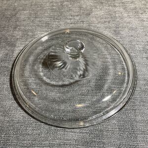 Pyrex 6240 Replacement Lid 8.75" Round Clear Glass Casserole Knob 2 Quart